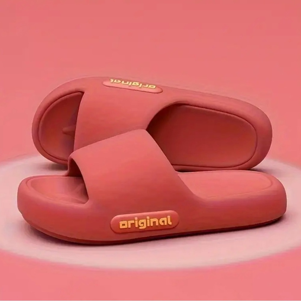 Original Men's/Women’s/Unisex Red Slide Sandals